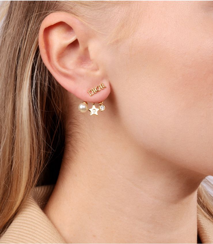 Christian Dior Pearl Dio(r)evolution Earrings AAJ080 | Xupes