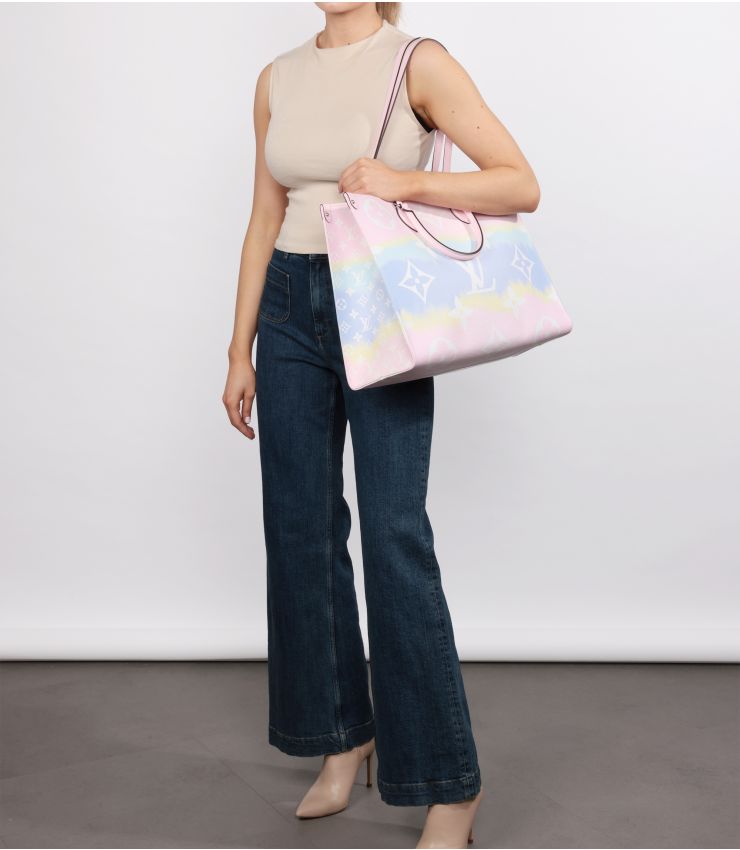 Louis Vuitton Pastel Pink Escale Onthego GM CB1151 Xupes