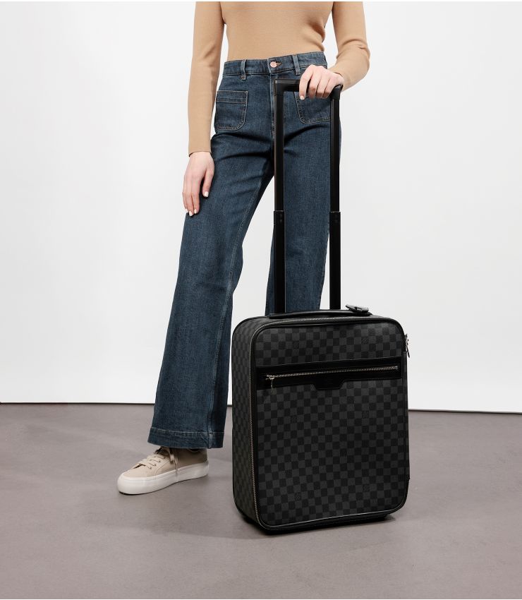 Louis Vuitton Pre-Owned Damier Ebene Pegase 45 CB835 | Xupes | Xupes