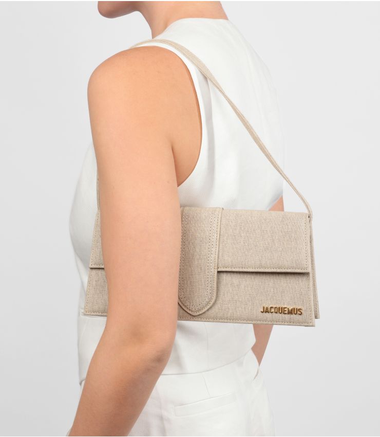 Jacquemus Bambino Long リネン　ベージュ Jacquemus Bambino Long リネン ベージュ The long Bambino by