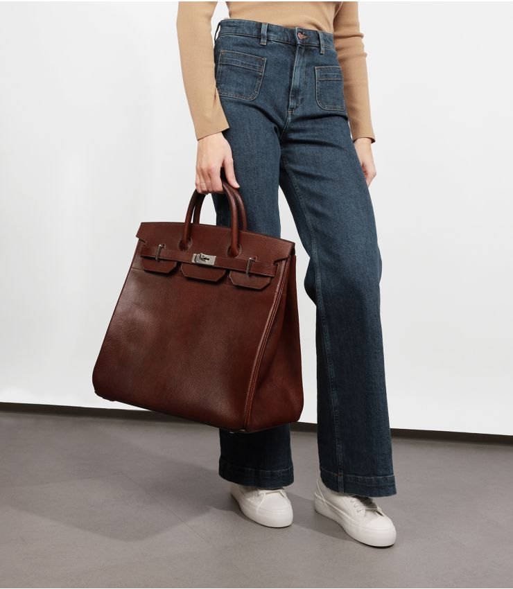 Hermès Pre-Owned Brown Birkin 40cm HAC HSK021 | Xupes