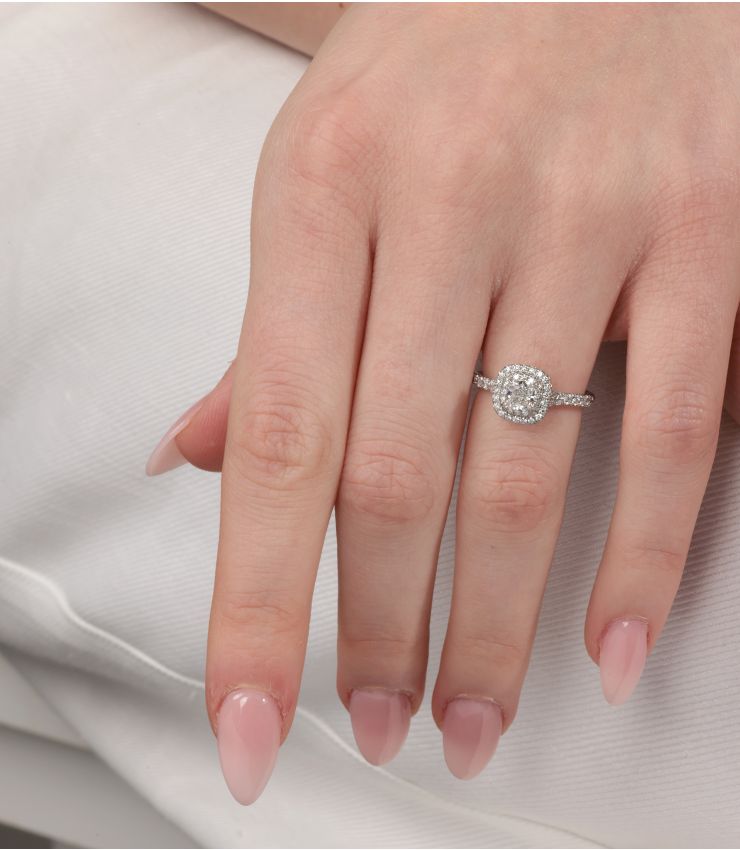 Cushion Cut Tiffany And Co Soleste Ring Tiffany Soleste Cushion