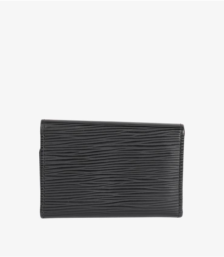 Louis Vuitton Black Epi Leather 6 Key Holder AA0263 | Xupes
