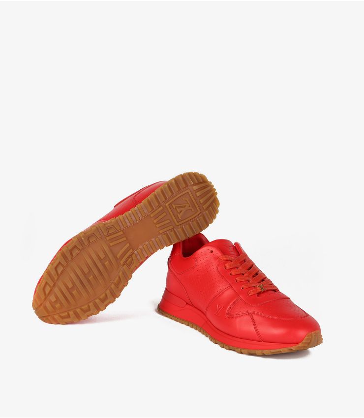 Louis Vuitton x Supreme Red Run Away Sneakers ASK004 Xupes