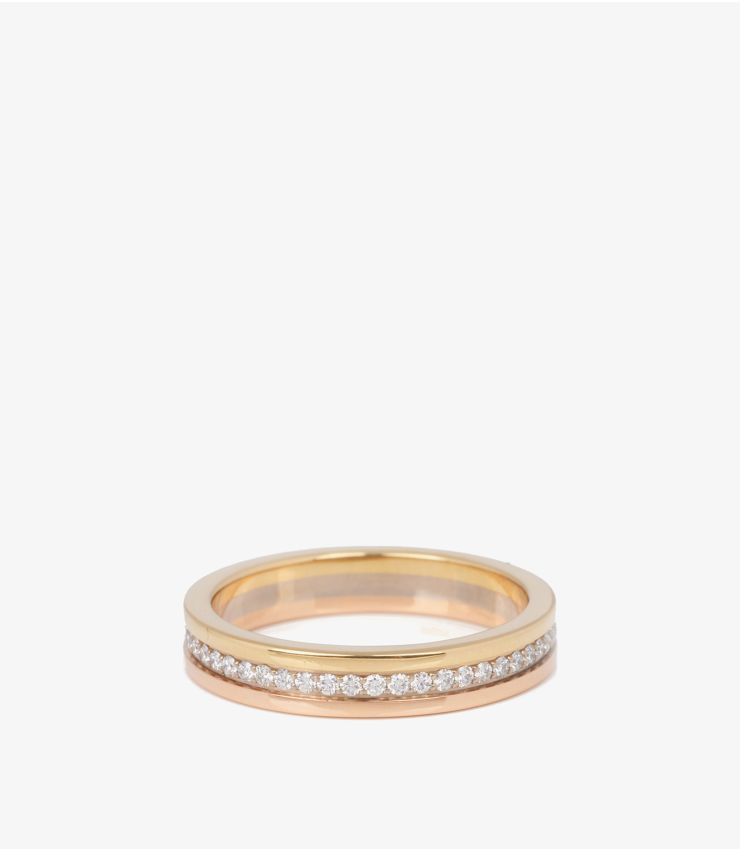 Cartier Vendôme Louis Cartier Wedding Band Ring J1074 | Xupes