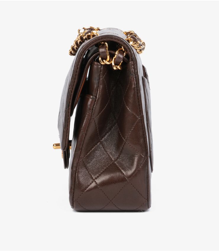 Chanel Brown Medium Classic Double Flap Bag HB4936 | Xupes