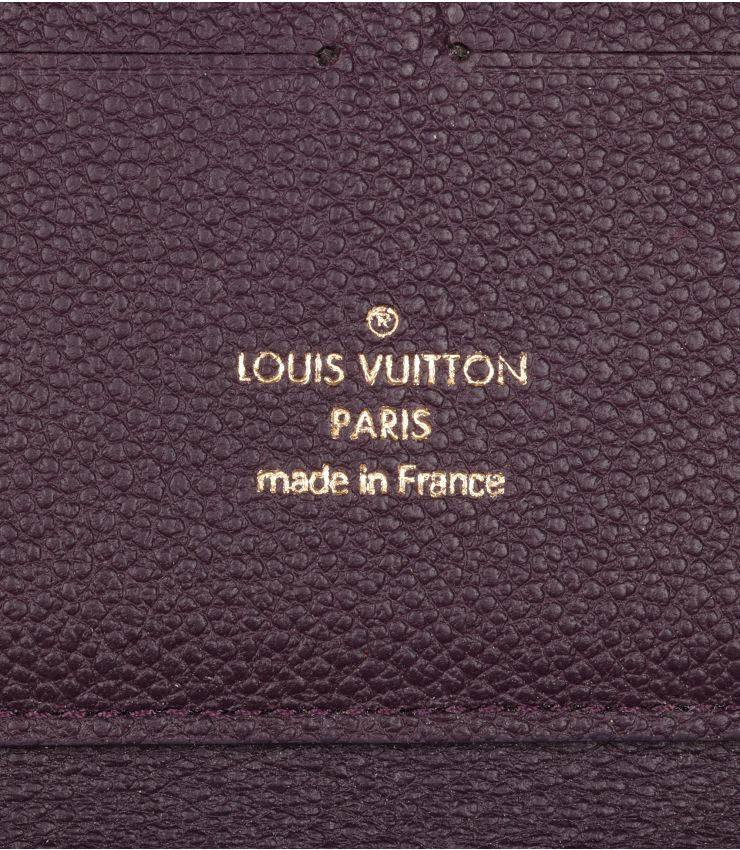 Louis Vuitton Amethyst Empreinte Zippy Wallet AA0274 | Xupes