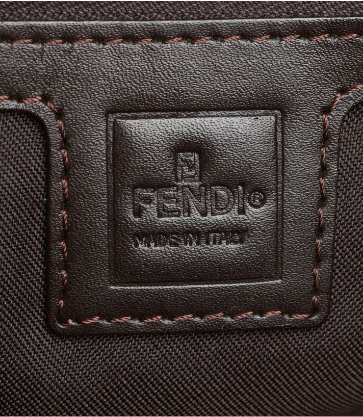 Fendi Pre-Owned Brown Canvas Large Tote HB5066 | Xupes