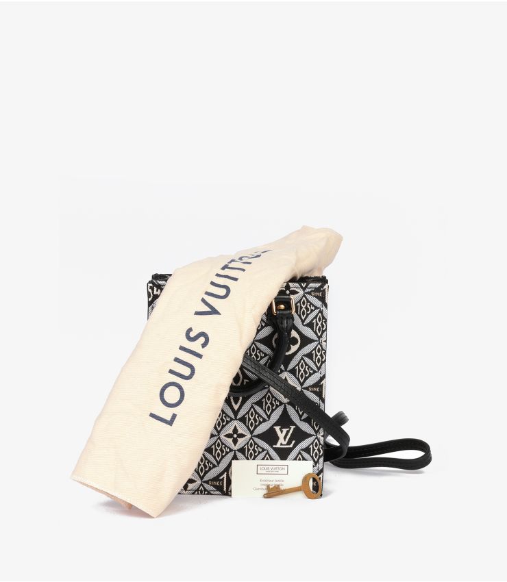 Louis Vuitton Black 1854 Mini Sac Plat | HB4907