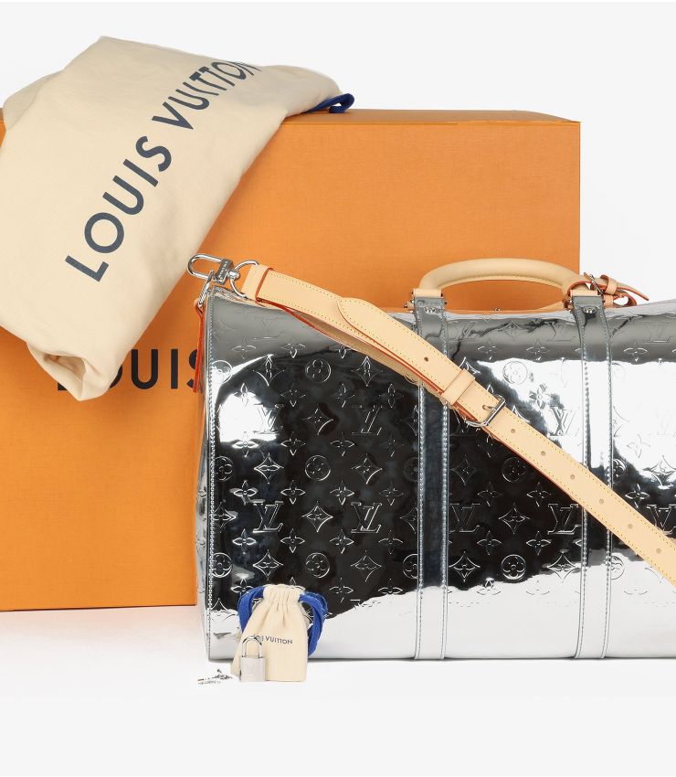 ボストンバッグ Louis Vuitton Keepall 50 Monogram Mirror PATENT M45874 Louis Vuitton Keepall 50 Monogram Mirror PATENT M45874