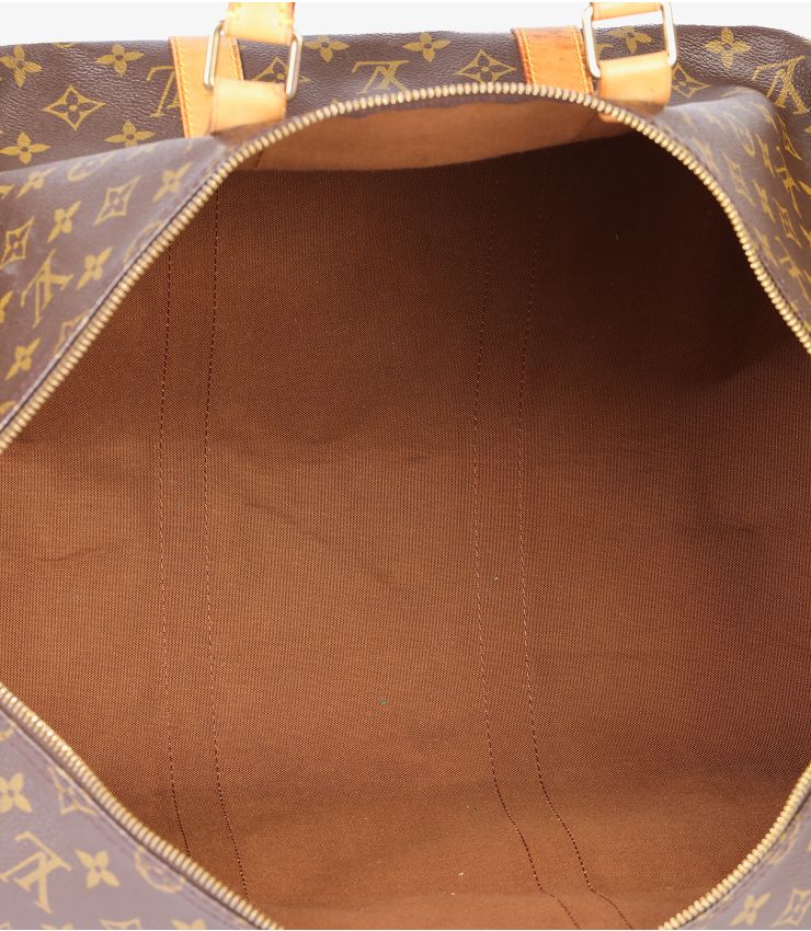 Louis Vuitton Pre-Owned Brown Keepall 55 Bandoulière HB4796 | Xupes