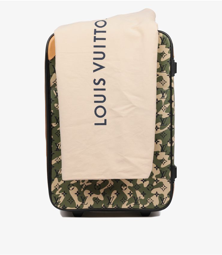 【LOUIS VUITTON】 ペガス60 Pre-Owned Takashi Murakami x Louis Vuitton Monogramouflage