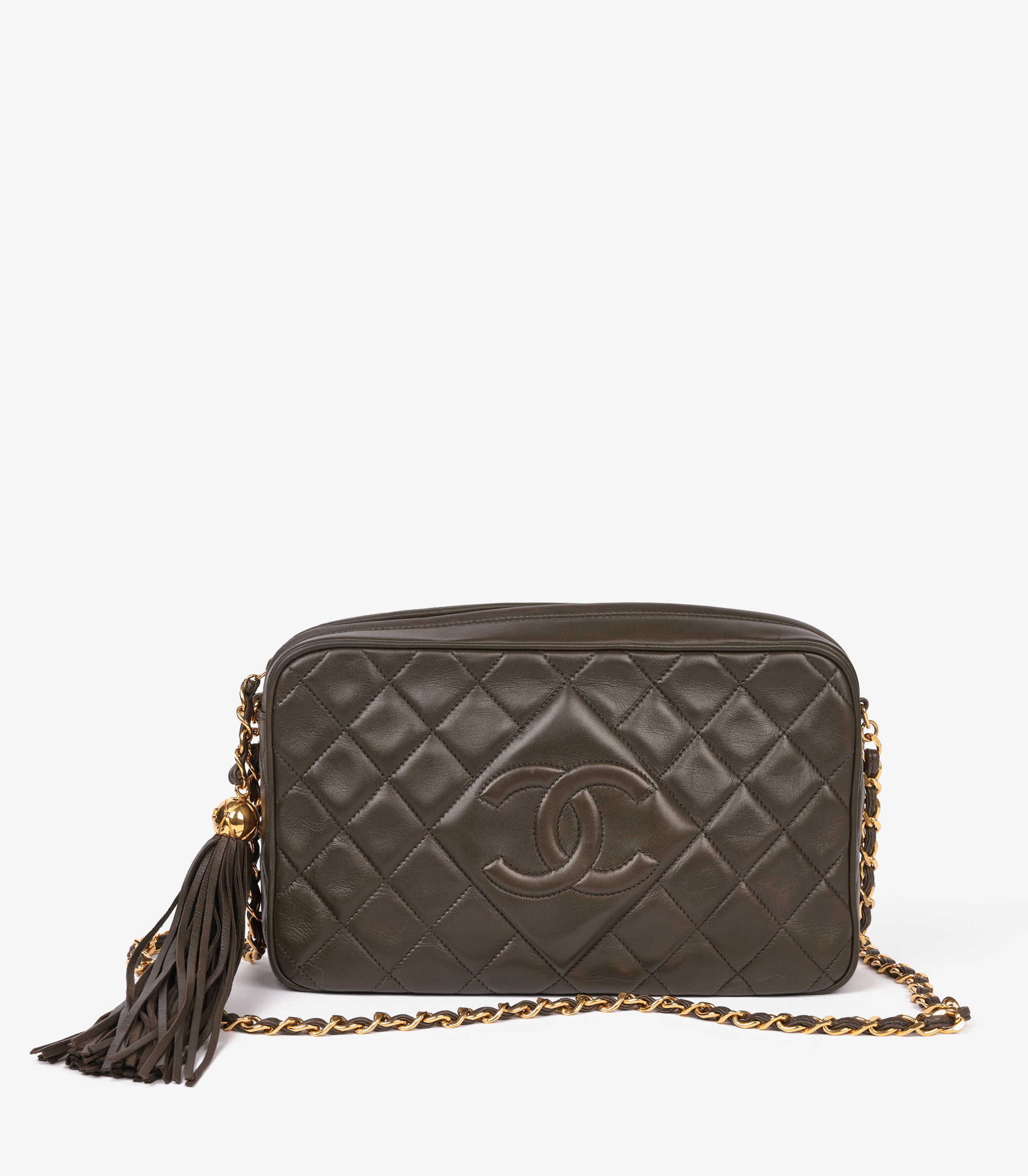 Chanel Black Caviar Vintage Small Camera Bag HB5723 | Xupes