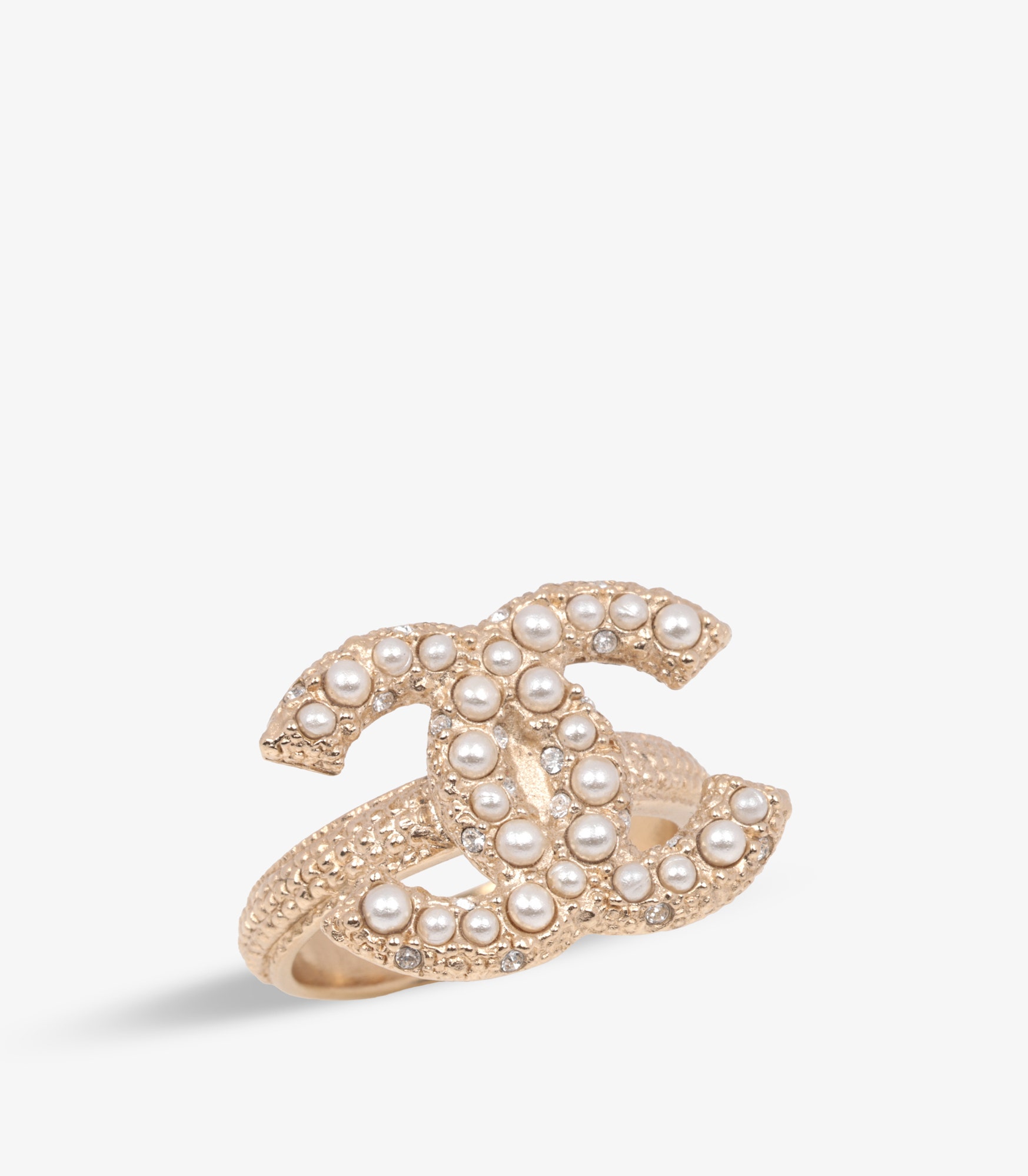 Chanel Faux Pearl CC Logo Ring  myGemma  SG  Item 114068