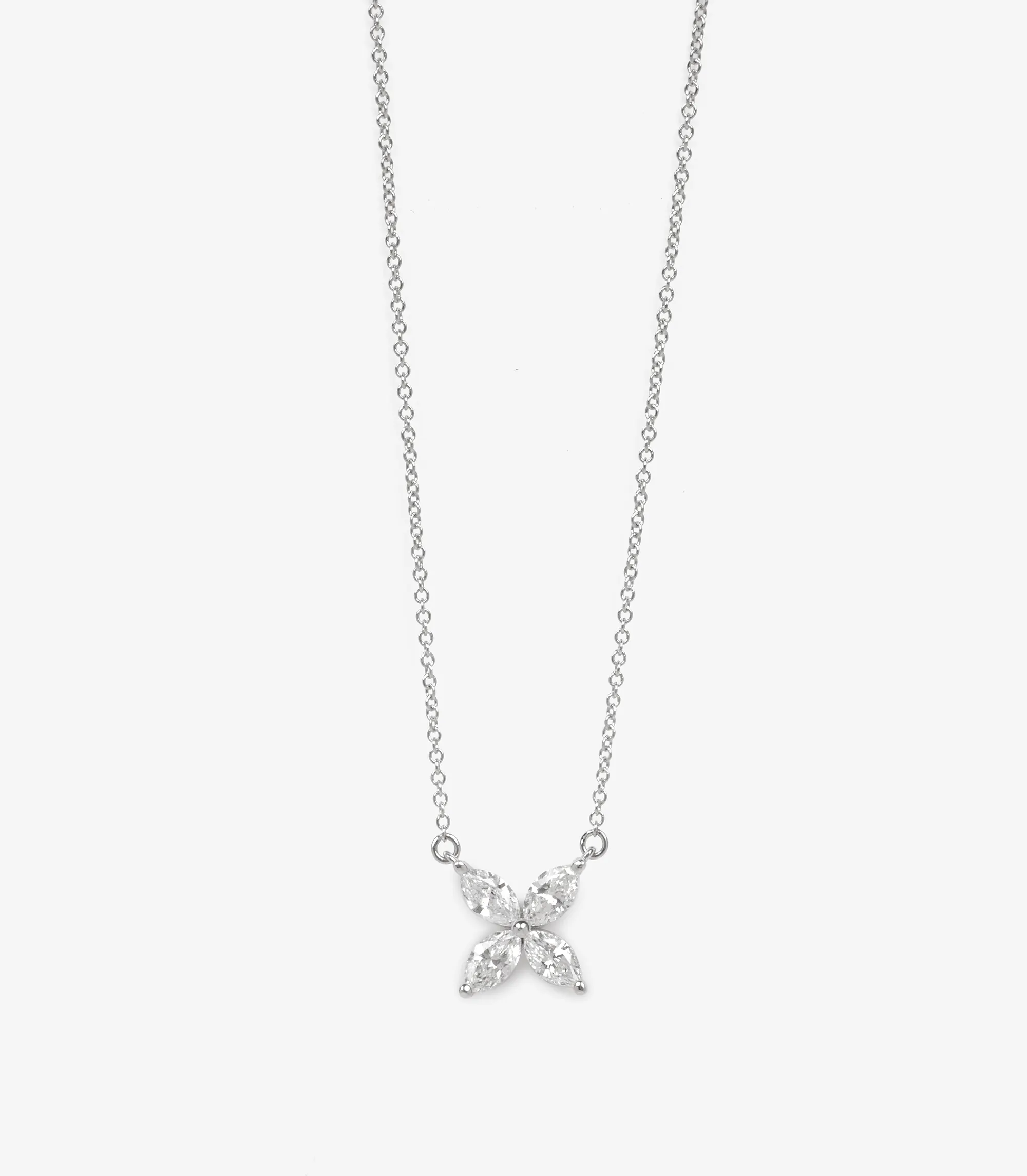 Tiffany Co. Diamond Tiffany Hearts Mini Pendant J1290 Xupes