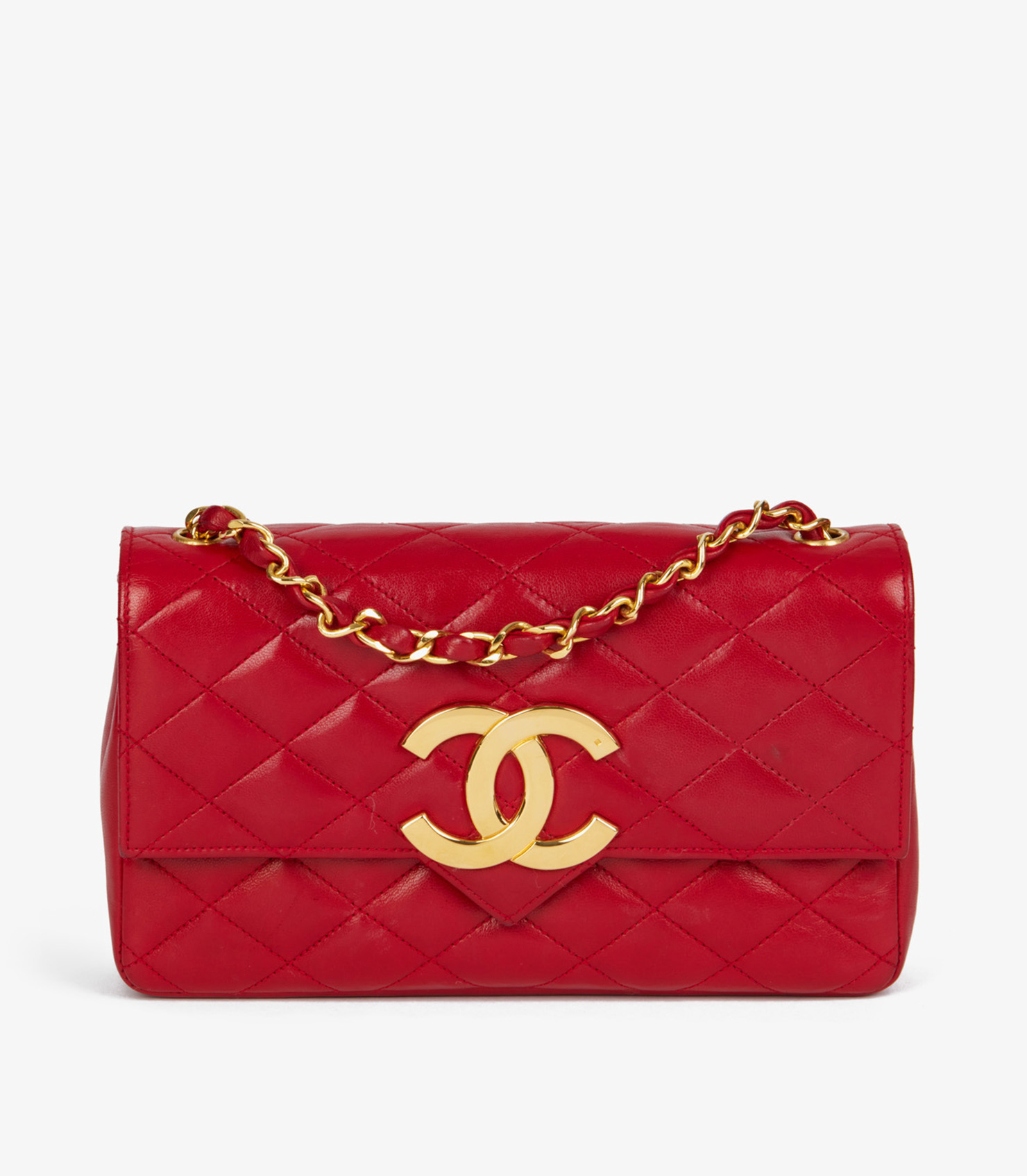 Chanel pouch red Clearance