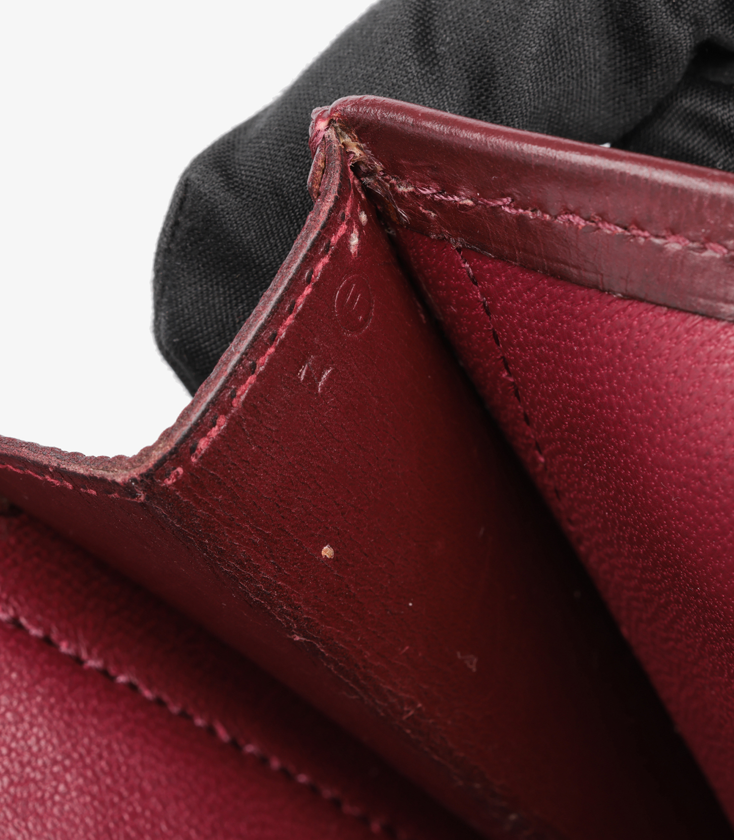 Hermès Rouge H Box Calf Leather Vintage Jige 29 CB849 | Xupes