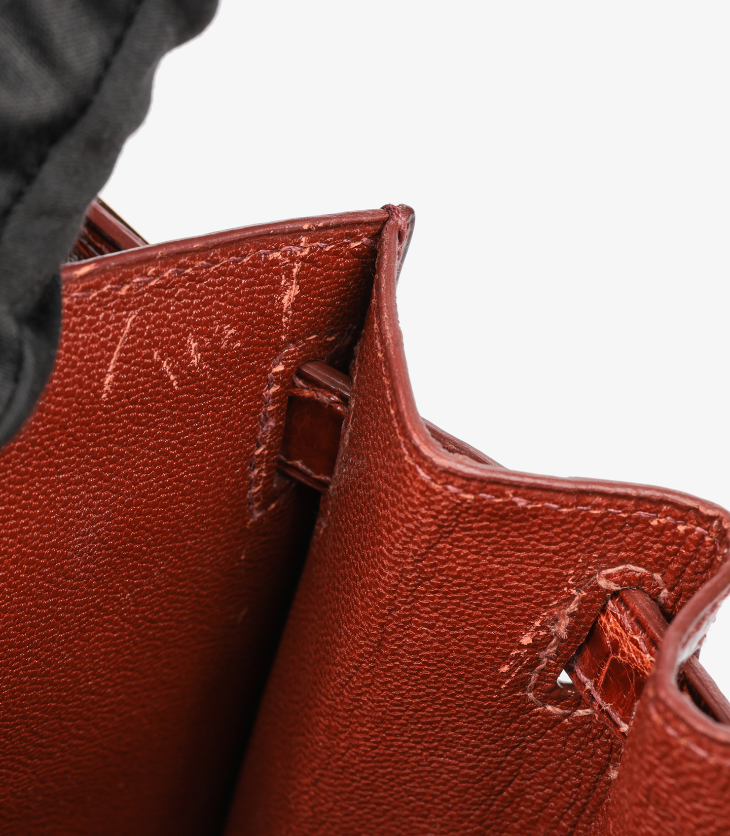 Hermès Miel Mississippiensis Alligator Vintage Leather Kelly 20cm at Xupes