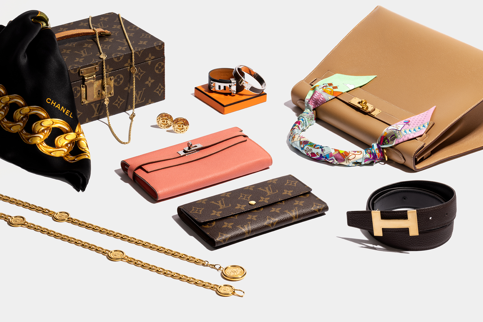 Luxury Accessoires - Preloved Designers Louis Vuitton Chanel