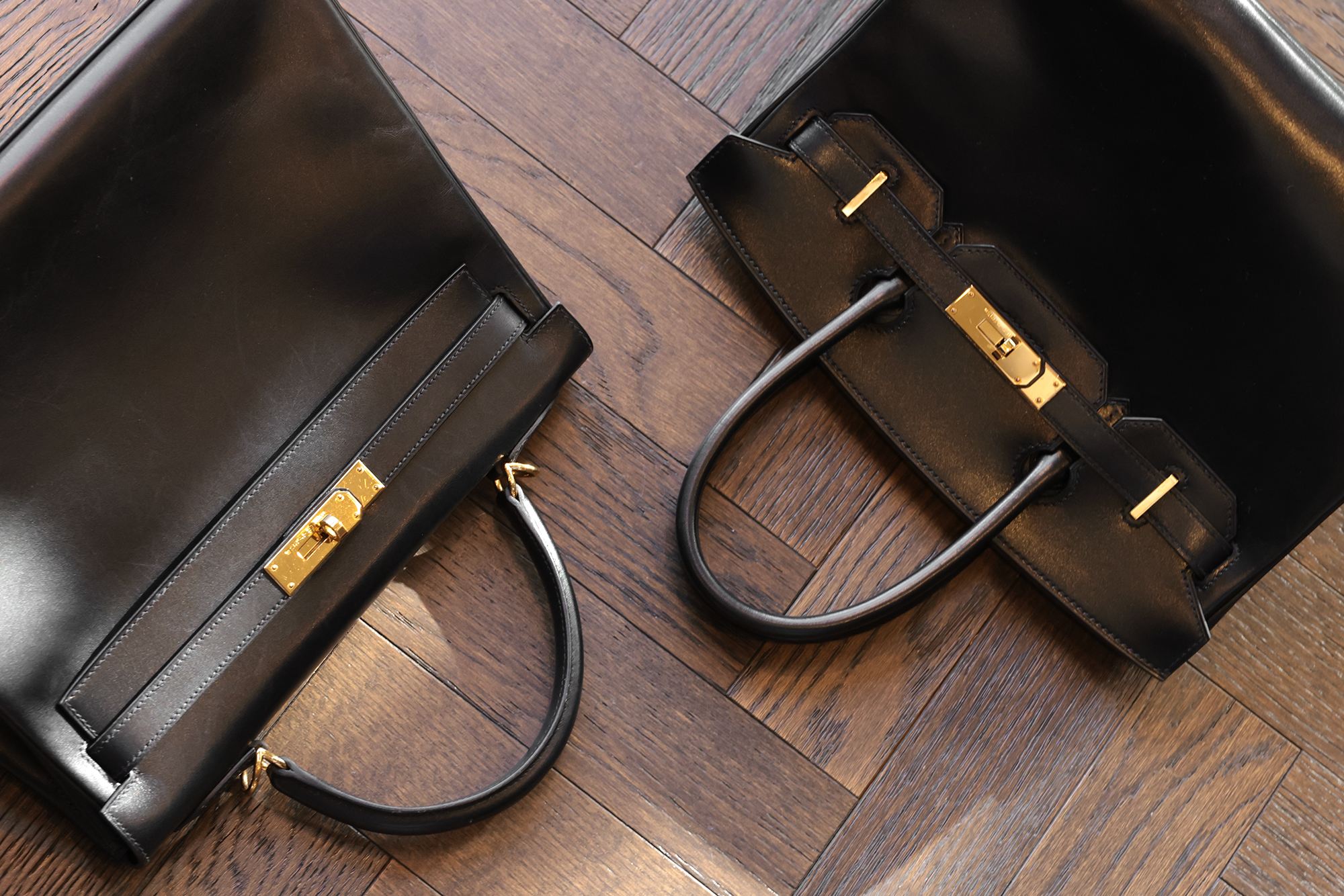 Hermès Birkin and Kelly